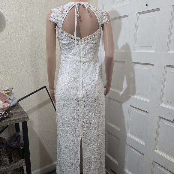 Monsoon Ivory Lace Dress - Picture 6 of 9